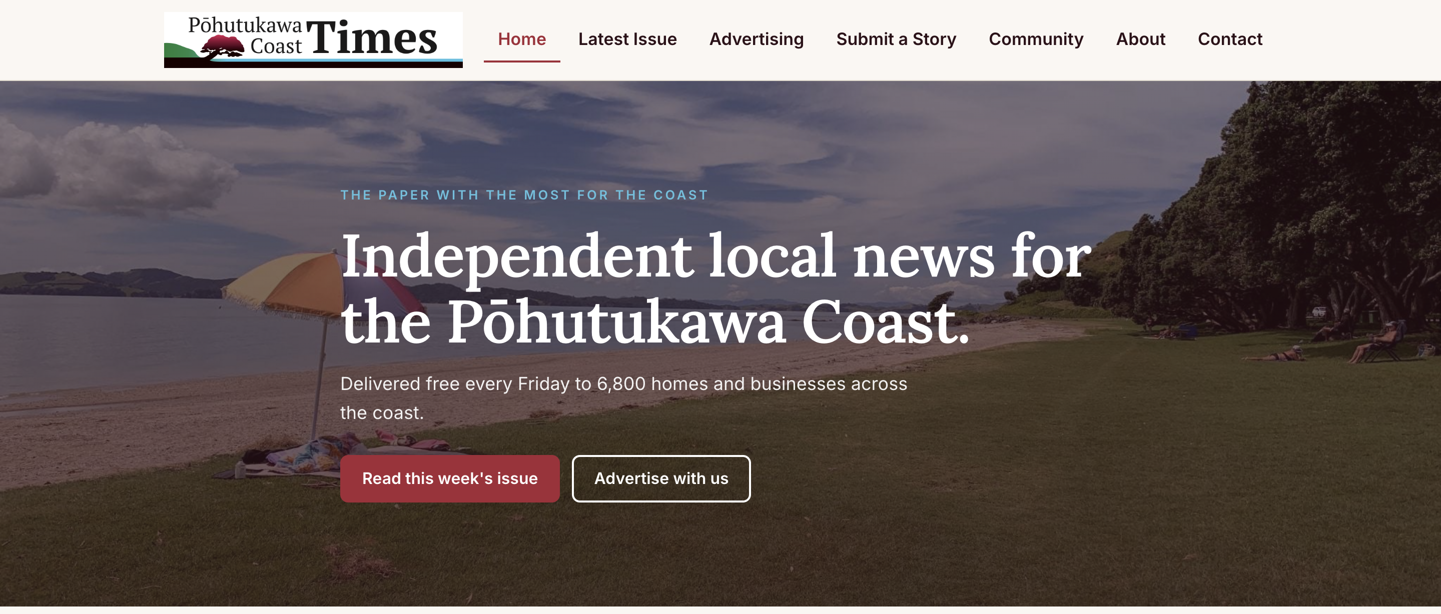 Pohutukawa Coast Times — Community Newspaper